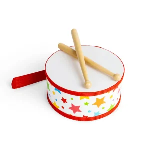 Outlet Junior Drum Traditional Wooden Toys | Gifts For 5 Yr Olds