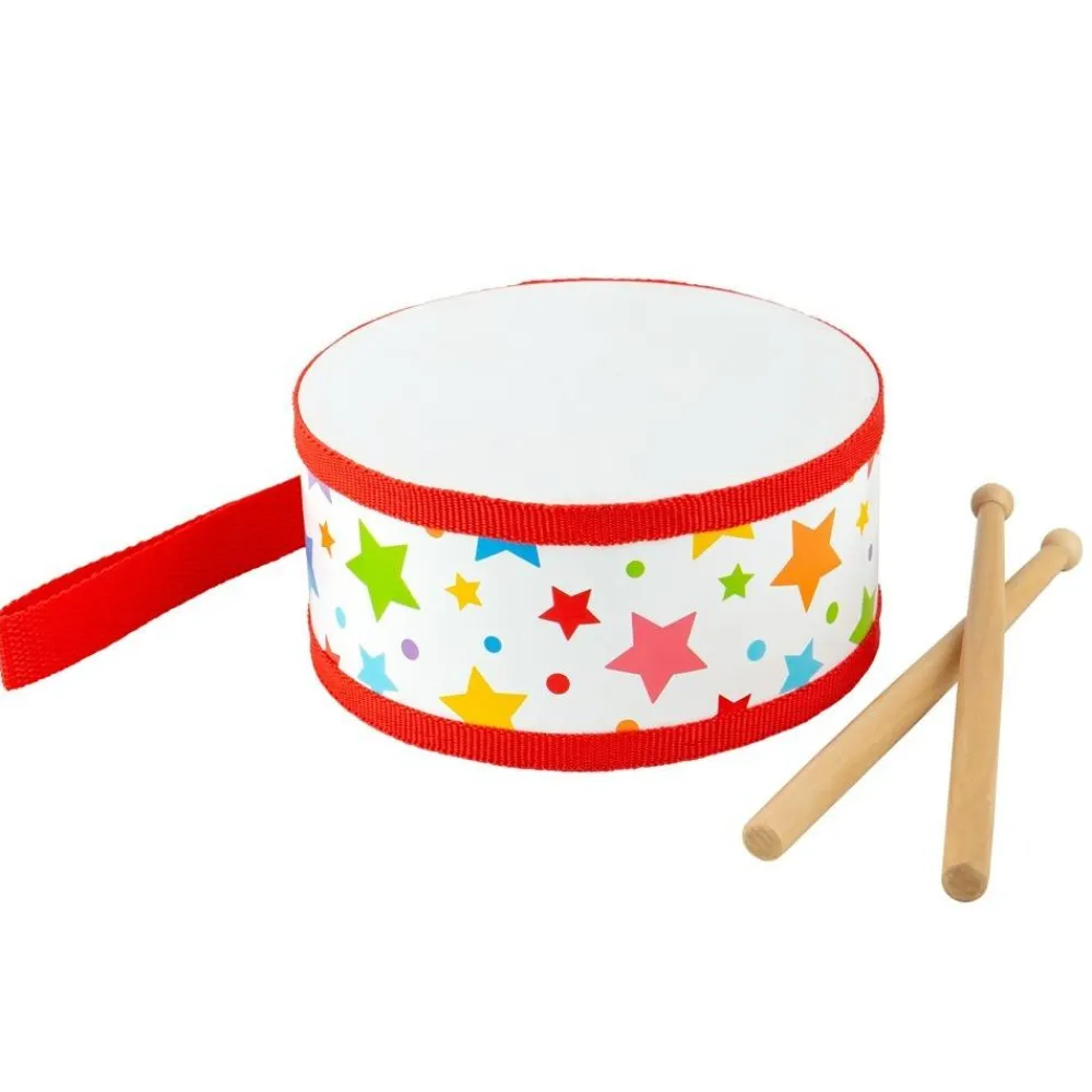 junior_drum_1.webp Outlet Junior Drum Traditional Wooden Toys | Gifts For 5 Yr Olds