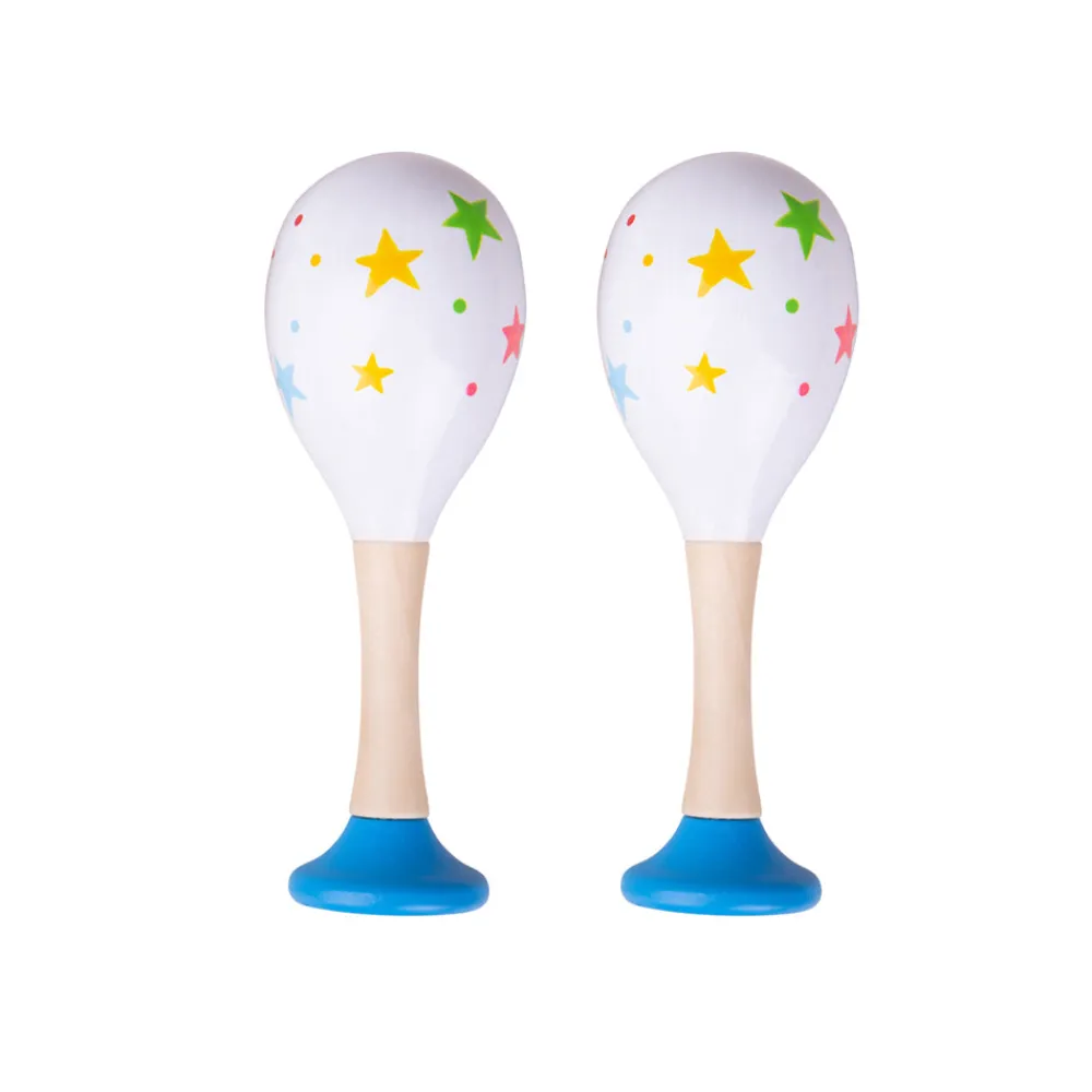 junior_maraca_one_pair__b_0.webp Fashion Junior Maraca (One Pair – Blue) Traditional Wooden Toys | Gifts For 5 Yr Olds