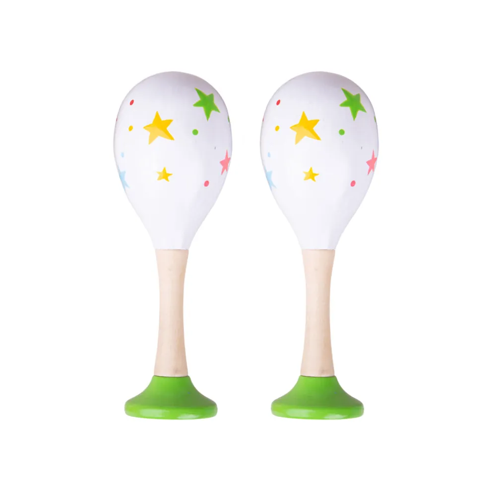 junior_maraca_one_pair__g_0.webp Hot Junior Maraca (One Pair – Green) Traditional Wooden Toys | Toys For 4 Year Olds
