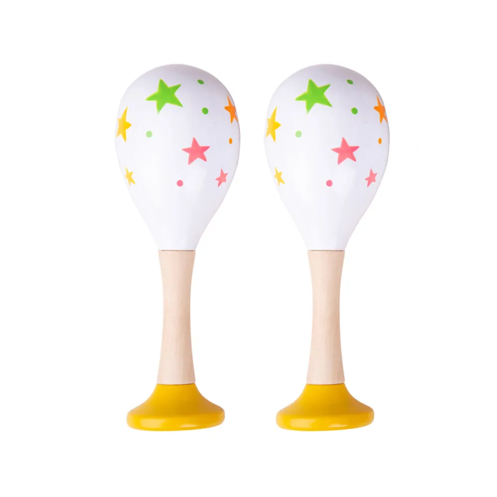 junior_maraca_one_pair__y_0.webp Fashion Junior Maraca (One Pair – Yellow) Traditional Wooden Toys | Gifts For 5 Yr Olds