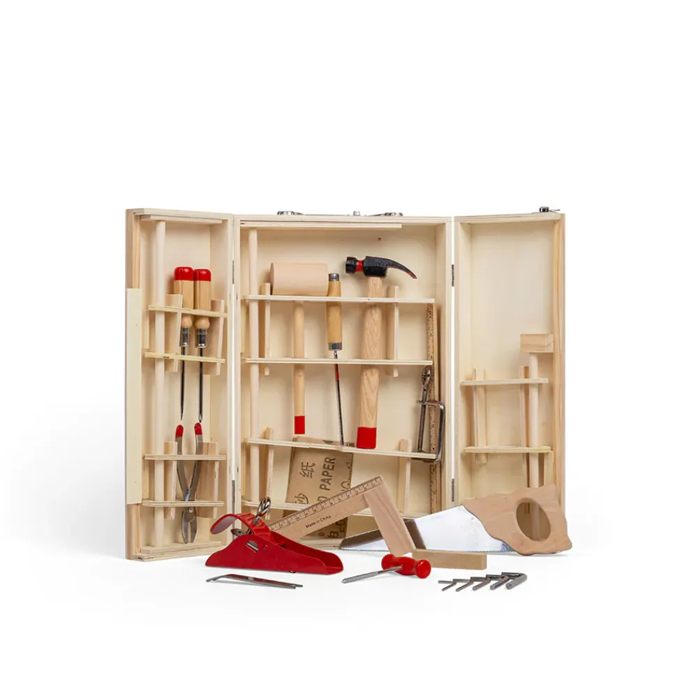 junior_tool_box_1.webp Outlet Junior Tool Box Wooden Puzzles And Activity Toys | Toy Tool Sets