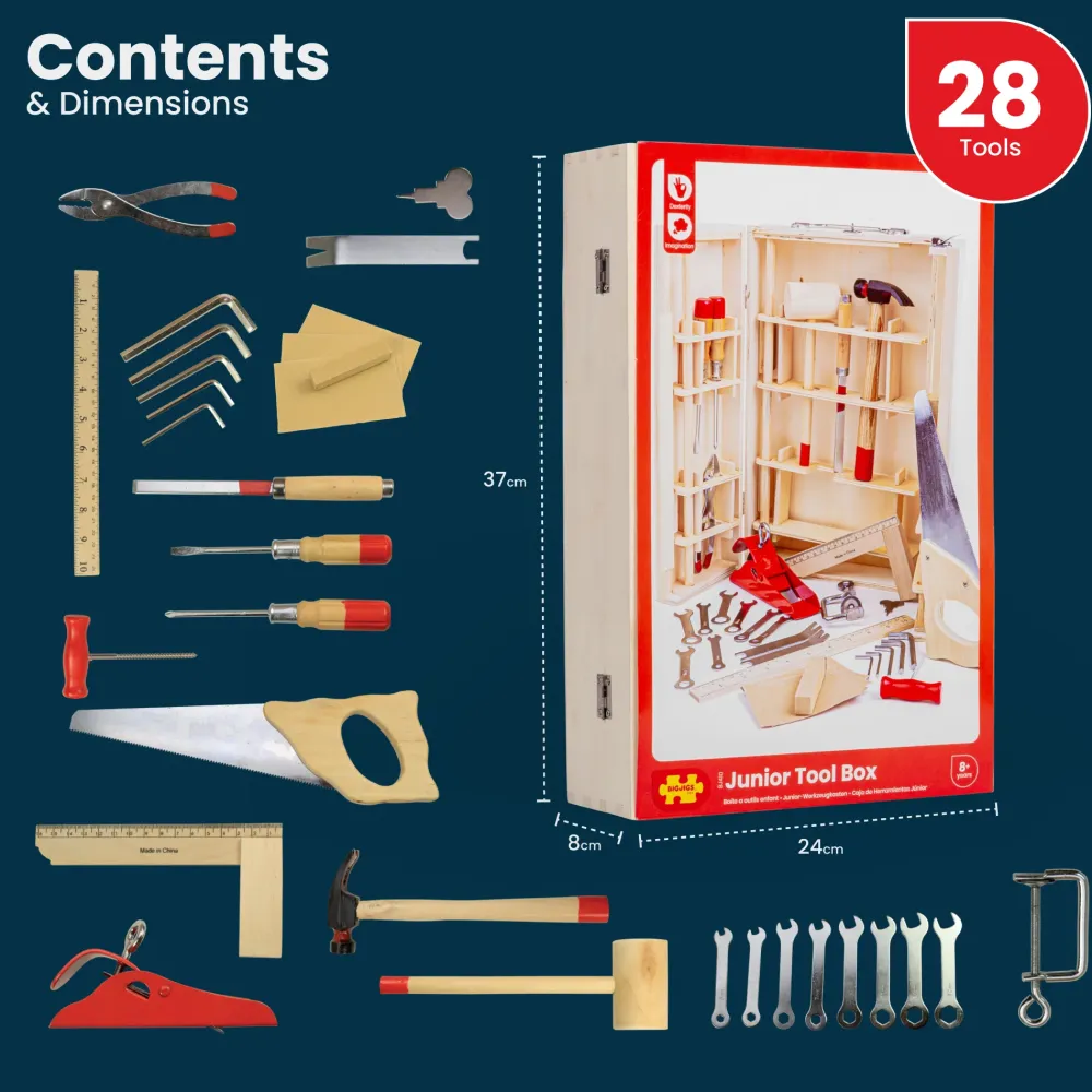 junior_tool_box_3.webp Outlet Junior Tool Box Wooden Puzzles And Activity Toys | Toy Tool Sets