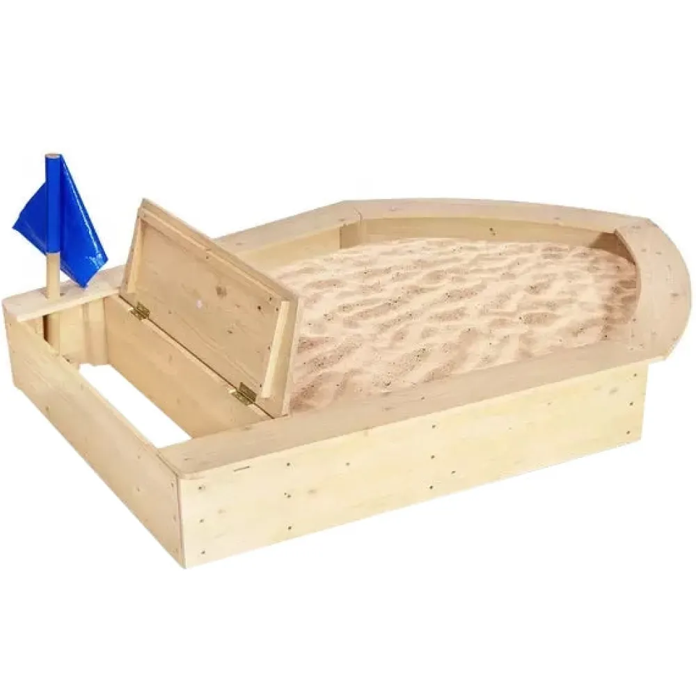 kids_boat_sandpit_with_se_3.webp Outlet Kids Boat Sandpit with Seating and Cover Outdoor Garden Toys