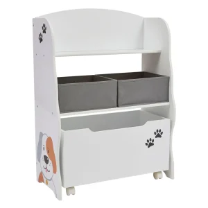 Hot Kids Cat and Dog Storage Unit with Roll-Out Toy Box Kids Kid’s Furniture