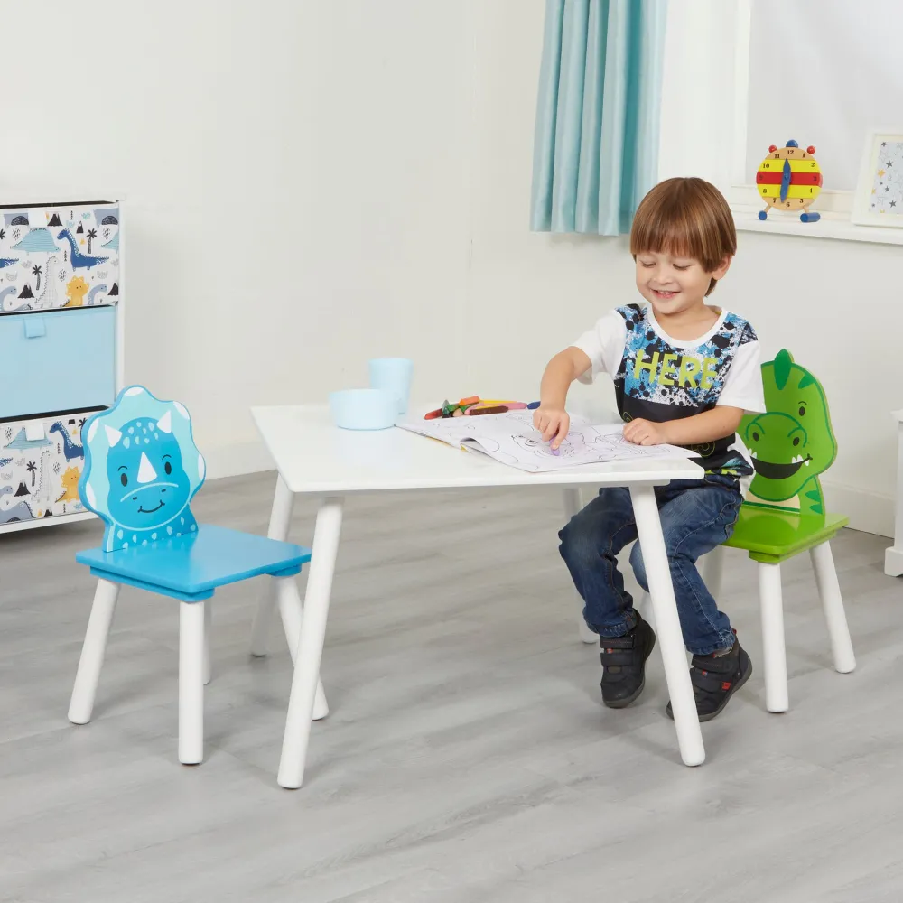 kids_dinosaur_table_and_t_0.webp Clearance Kid’s Dinosaur Table and Two Chairs Set Kids Kid’s Furniture