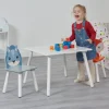 New Kid’s Fox and Squirrel Table and Two Chairs Set Kids Kid’s Furniture
