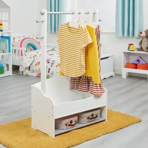 Outlet Kids Hanging Rail with Extra Storage Kids Kid’s Furniture