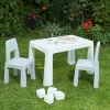 Hot Kids Height Adjustable Table and Chairs Set Kids Kid’s Furniture