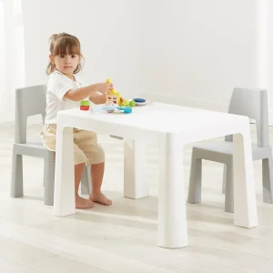 Hot Kids Height Adjustable Table and Chairs Set Kids Kid’s Furniture