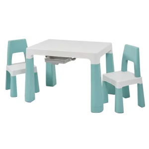 Hot Kids Height Adjustable Table and Chairs Set Kids Kid’s Furniture