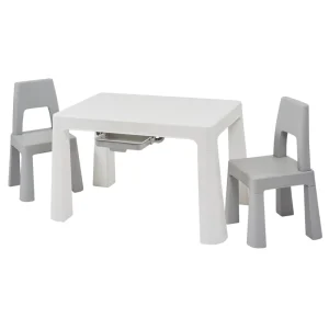 Hot Kids Height Adjustable Table and Chairs Set Kids Kid’s Furniture