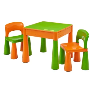 Clearance Kids 5-in-1 Activity Table and 2 Chairs Set Kids Kid’s Furniture