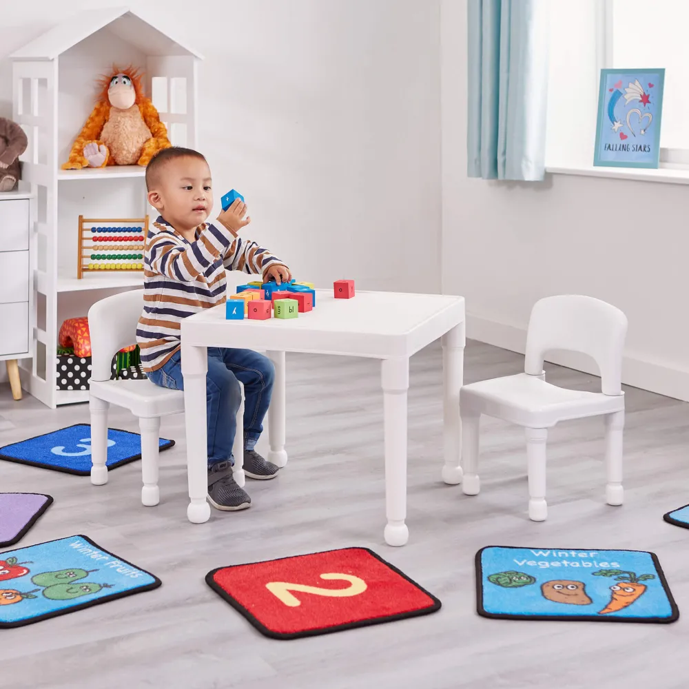 kids_plastic_table_and__c_3.webp Clearance Kids Plastic Table and 2 Chair Set Kids Kid’s Furniture