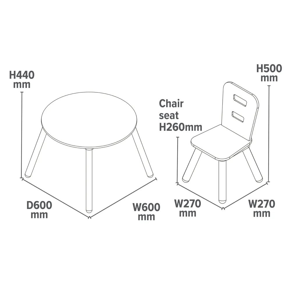 kids_round_table_and_chai_10.webp Sale Kids Round Table and Chair Set Kids Kid’s Furniture
