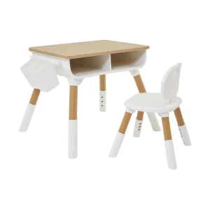 Hot Kids Scandi Height Adjustable Table and Chair Set Kids Kid’s Furniture
