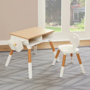 Hot Kids Scandi Height Adjustable Table and Chair Set Kids Kid’s Furniture