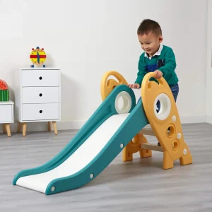 Clearance Kids Slide – Foldable Rocket Slide Kids Outdoor Garden Toys | Kid’s Furniture