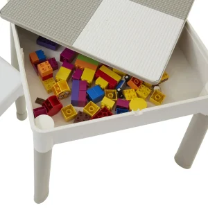 Hot Kids Square 5-in-1 Activity Table and 2 Chairs Kids Kid’s Furniture