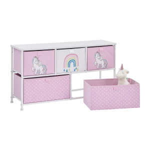 New Kids Unicorn 5 Drawer Storage Chest Kids Kid’s Furniture