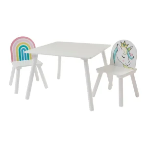 Fashion Kids Unicorn Table and Chair Set Kids Kid’s Furniture