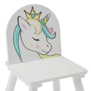 Fashion Kids Unicorn Table and Chair Set Kids Kid’s Furniture