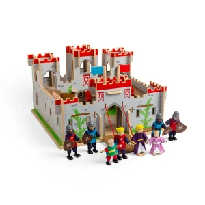Fashion King George’s Castle Toy Bundle Traditional Wooden Toys | Toys For 4 Year Olds