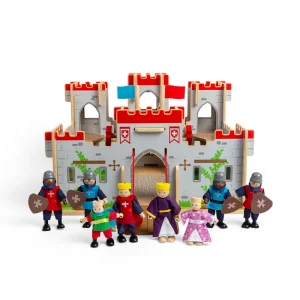 Fashion King George’s Castle Toy Bundle Traditional Wooden Toys | Toys For 4 Year Olds