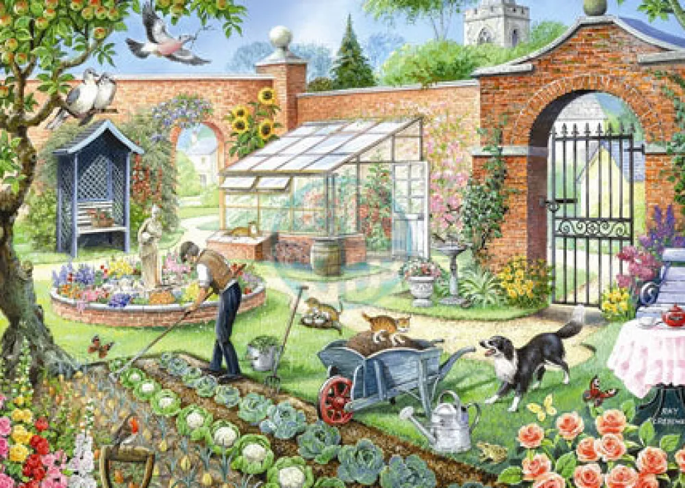 kitchen_garden___piece_ji_0.webp Fashion Kitchen Garden – 1000 Piece Jigsaw Puzzle Children's Wooden Puzzles