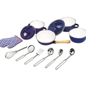 New Kitchenware Set (13 Pieces) Pretend Play Kitchens