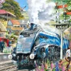 Sale Knight Train – BIG 500 Piece Jigsaw Puzzle Children's Wooden Puzzles