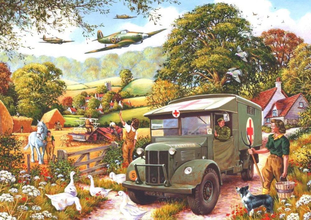 land_girls___piece_jigsaw_0.webp Best Land Girls – 1000 Piece Jigsaw Puzzle Children's Wooden Puzzles