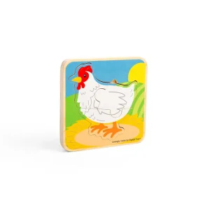 Outlet Lifecycle Puzzle – Chicken Wooden Puzzles And Activity Toys | Children's Wooden Puzzles