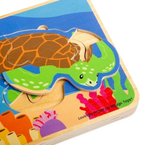 Outlet Lifecycle Puzzle – Sea Turtle Wooden Puzzles And Activity Toys | Children's Wooden Puzzles