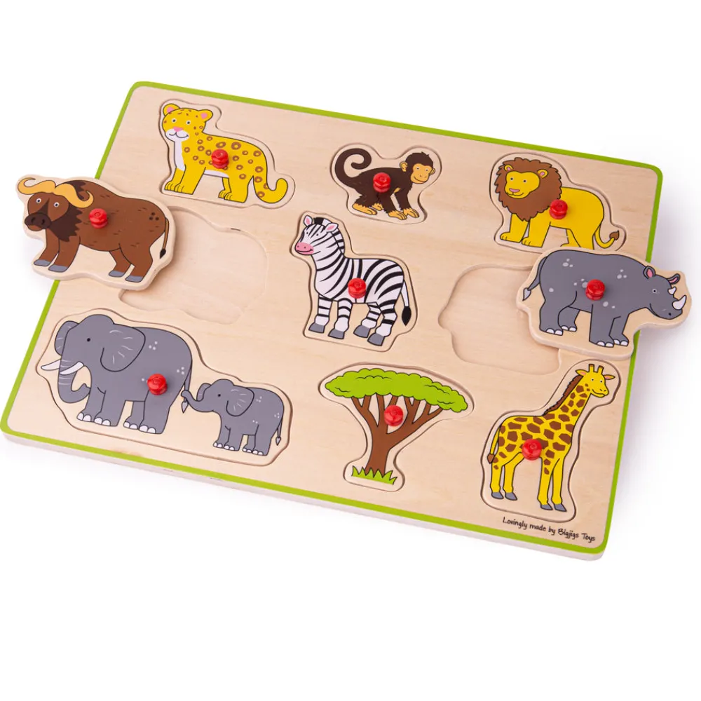 lift_out_puzzle__safari_0.webp Sale Lift Out Puzzle – Safari Wooden Puzzles And Activity Toys | Children's Wooden Puzzles