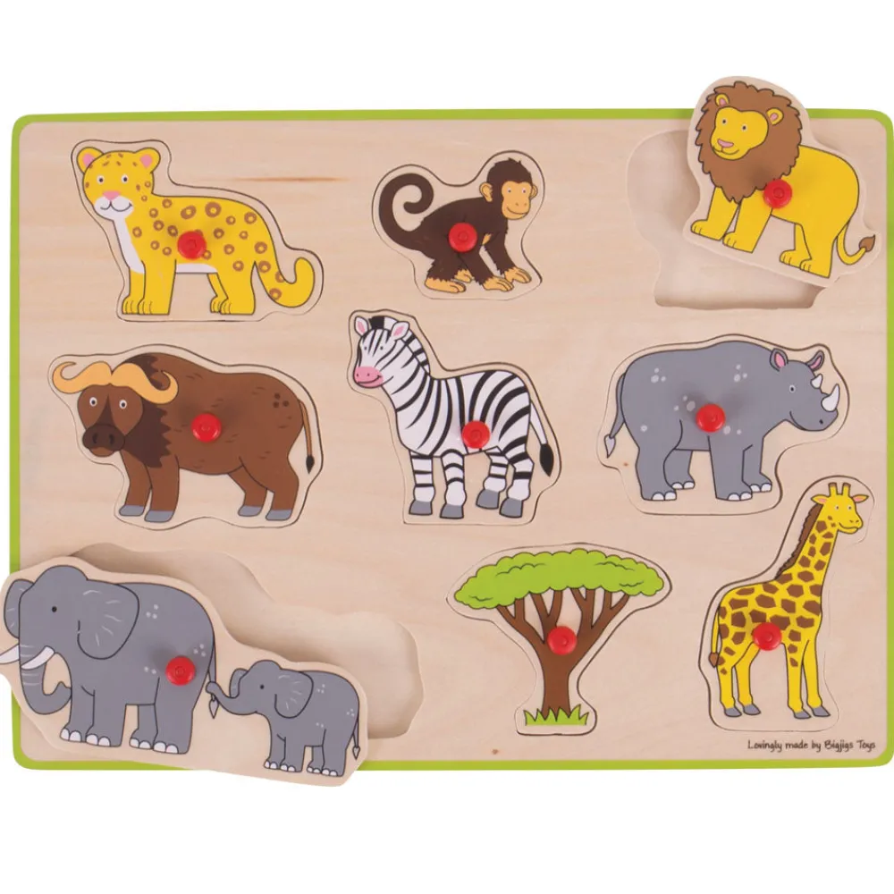 lift_out_puzzle__safari_1.webp Sale Lift Out Puzzle – Safari Wooden Puzzles And Activity Toys | Children's Wooden Puzzles