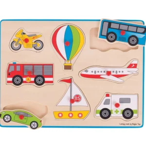 Best Lift Out Puzzle – Transport Wooden Puzzles And Activity Toys | Children's Wooden Puzzles