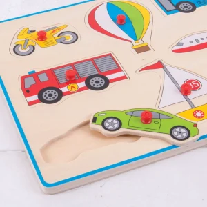 Best Lift Out Puzzle – Transport Wooden Puzzles And Activity Toys | Children's Wooden Puzzles