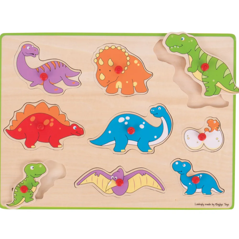 lift_out_puzzle_dinosaurs_2.webp Best Lift Out Puzzle (Dinosaurs) Wooden Puzzles And Activity Toys | Children's Wooden Puzzles