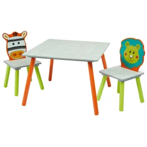 Sale Lion and Zebra Table and Chairs Kids Kid’s Furniture