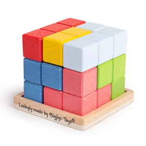 Clearance Lock-a-Cube Wooden Puzzles And Activity Toys | Traditional Wooden Toys