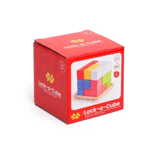Clearance Lock-a-Cube Wooden Puzzles And Activity Toys | Traditional Wooden Toys