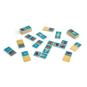 Fashion London Dominoes Wooden Puzzles And Activity Toys | Traditional Wooden Toys