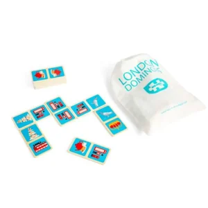 Fashion London Dominoes Wooden Puzzles And Activity Toys | Traditional Wooden Toys