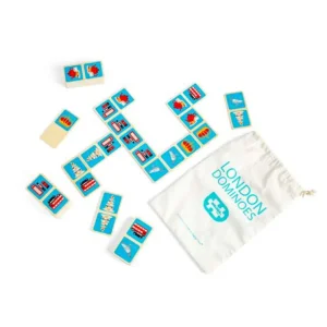 Fashion London Dominoes Wooden Puzzles And Activity Toys | Traditional Wooden Toys