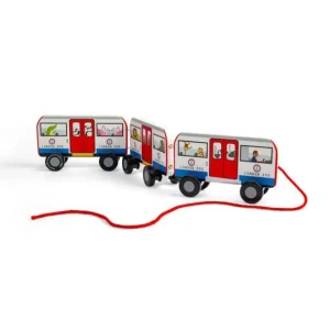 Best London Pull Along Tube Traditional Wooden Toys | Wooden Push And Pull Along Toys