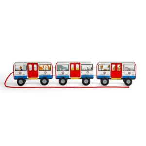 Best London Pull Along Tube Traditional Wooden Toys | Wooden Push And Pull Along Toys