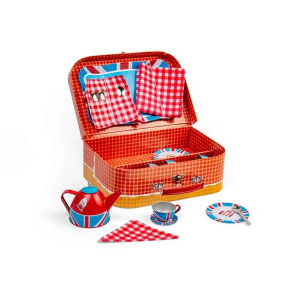 london_tin_tea_set_2.webp Outlet London Tin Tea Set Play Shop Cook And Share | Pretend Play Kitchens
