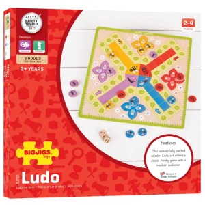 Clearance Ludo Traditional Wooden Games