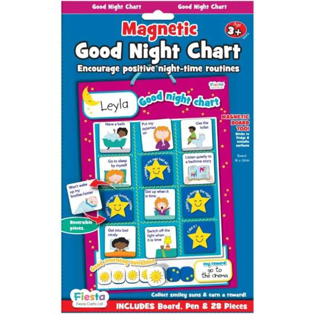 magnetic_good_night_chart_0.webp Outlet Magnetic Good Night Chart Kids Arts And Crafts Sets For Kids